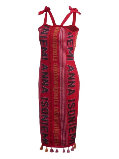 adidas x Anna Isoniemi tie-strap tassel dress