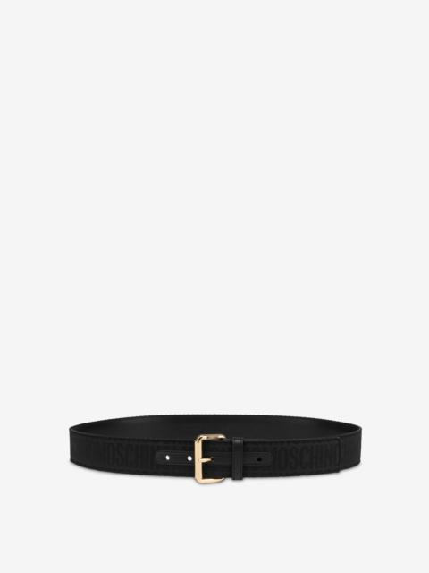 ALL-OVER LOGO BELT