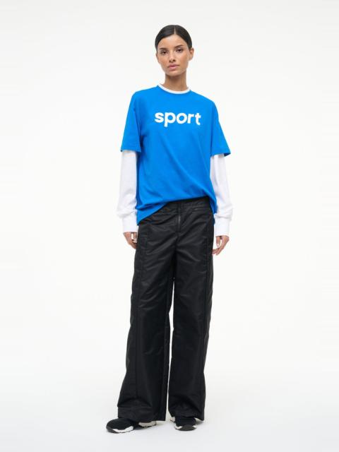 STAUD STAUD JUNIOR LONG SLEEVE TEE VARSITY BLUE WHITE