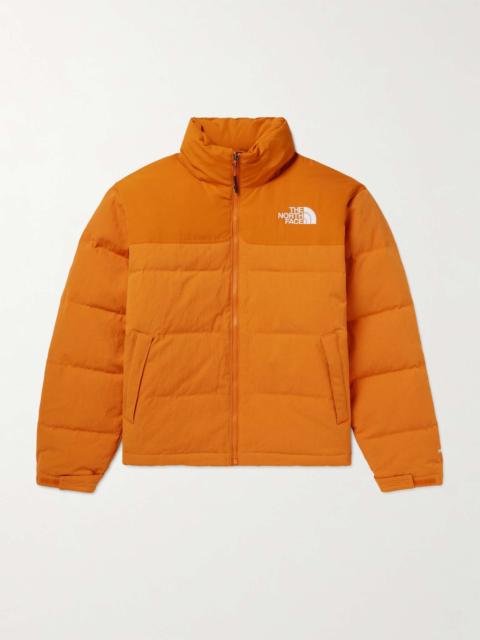 The North Face 1992 Nuptse Logo-Embroidered Quilted Ripstop Recycled-Down Jacket