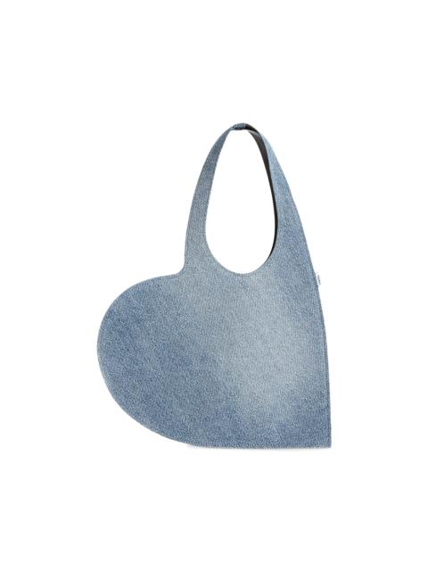 COPERNI Coperni Denim Mini Heart Tote Bag 'Washed Blue'