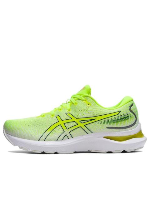 (WMNS) ASICS Gel Cumulus 24 'Safety Yellow Velvet Pine' 1012B206-750