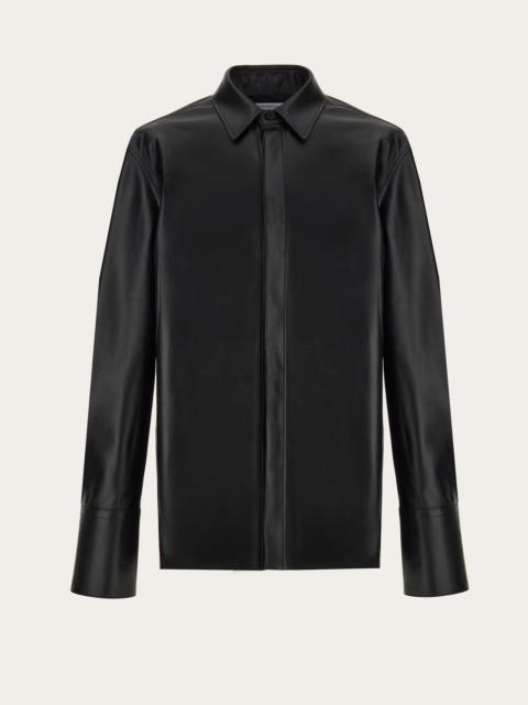 FERRAGAMO Nappa shirt