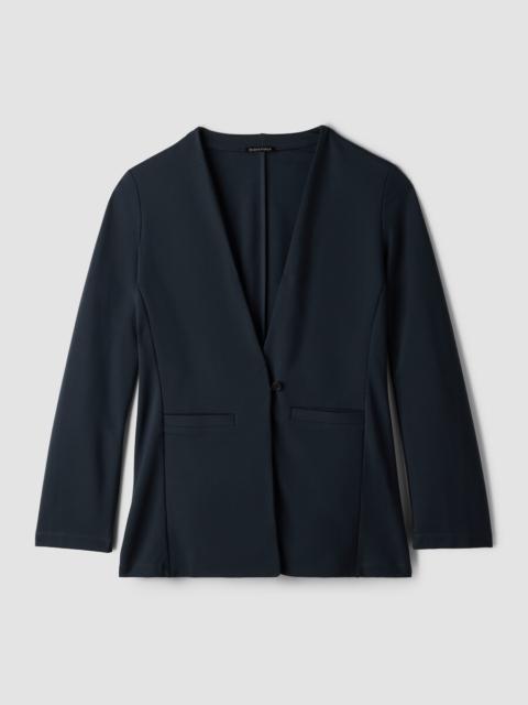 EILEEN FISHER Washable Flex Ponte Blazer