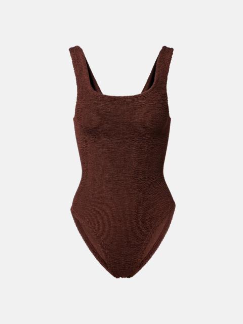 Hunza G Coverage Square Neck swimsuit