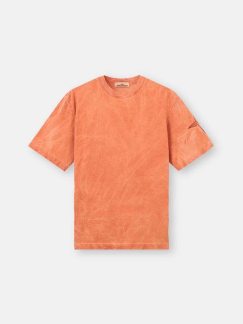 Stone Island 2100024 UNEVEN PIGMENT DYED ORGANIC COTTON JERSEY