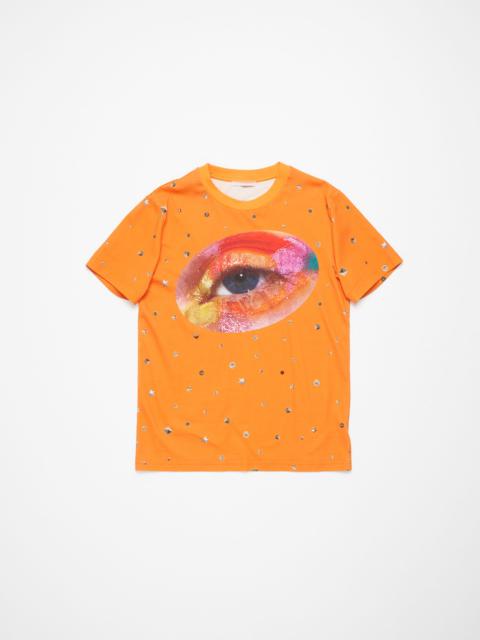 Acne Studios Printed t-shirt - Bright orange