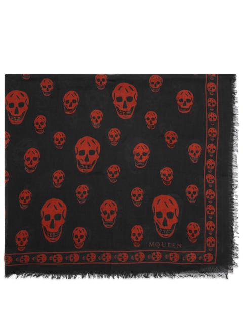Alexander McQueen Alexander McQueen Skull Logo Scarf