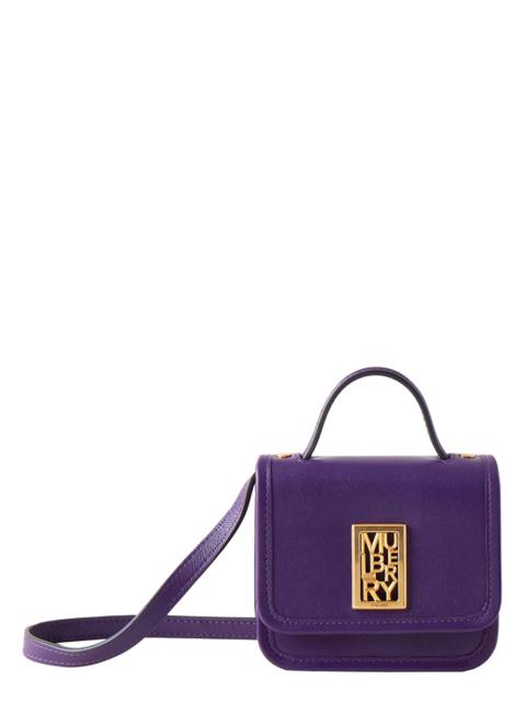 Micro Sadie Square Silky Calf (Amethyst)