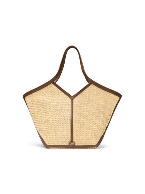 July Juliette Straw Foldable Tote