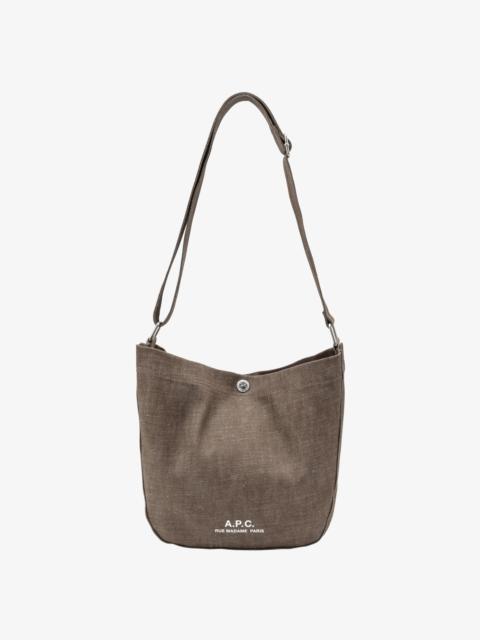 A.P.C. JOURNAL SMALL SATCHEL