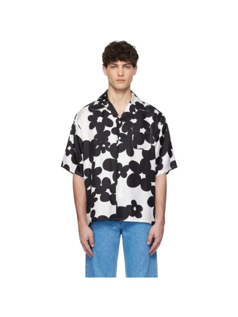 Marni Black & White Dillies Print Shirt