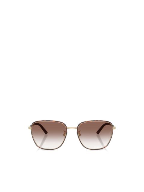 Oliver Peoples R-18 tortoiseshell-effect square-frame sunglasses