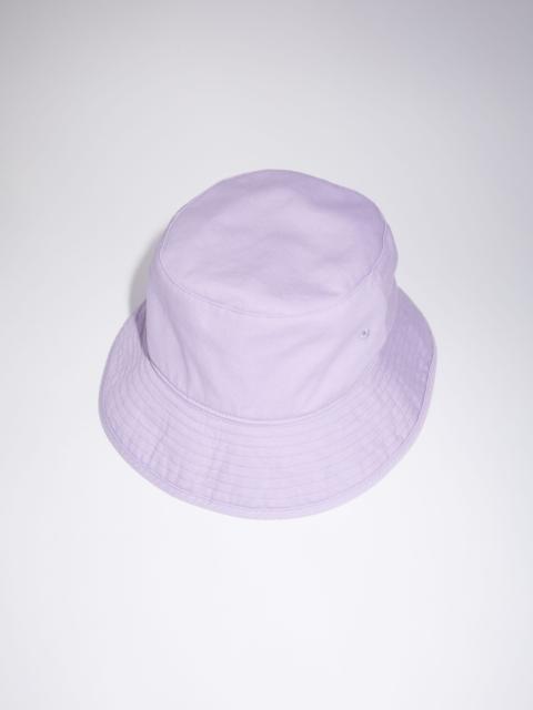 Acne Studios Twill bucket hat - Cold Lilac