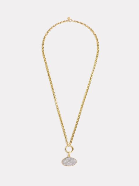 By Pariah Diamond Cluster Collector Necklace — 3.5 mm — 45 cm | Gold