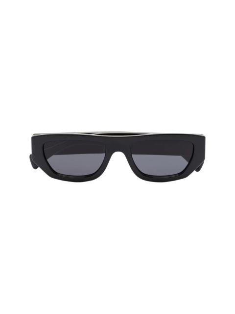 rectangle frame sunglasses