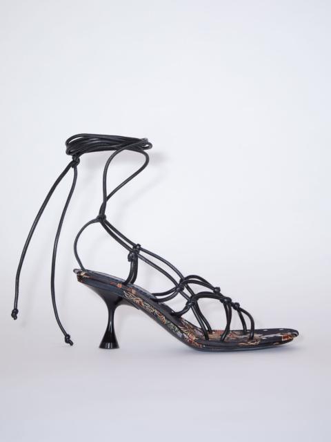 Acne Studios Strappy sandals - Multi Black