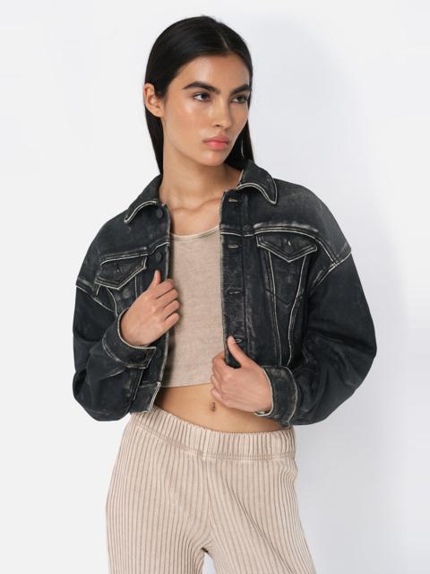 CROPPED LEATHER THUMPER