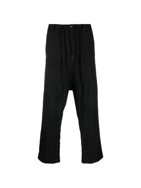 UMA WANG drop crotch trousers