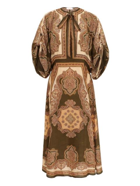 Zimmermann MAHON TUNIC MIDI DRESS