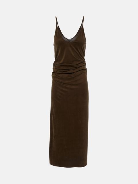 TOM FORD Jersey midi dress
