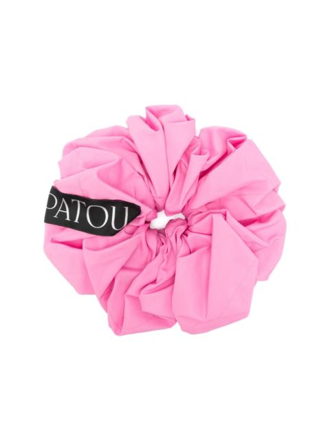 PATOU Large Patou cotton scrunchie