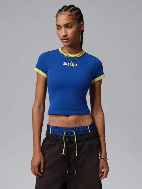 Jordan Jordan Women's Graphic Brazil Crewneck Shirt