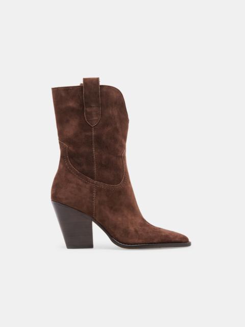 dolce vita JESSEY BOOTS DK BROWN SUEDE