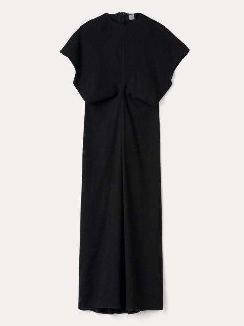 TOTEME Slouch waist dress black