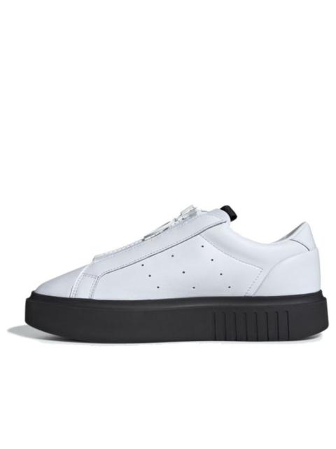 (WMNS) adidas Sleek Super Zip 'White Black' EF1899