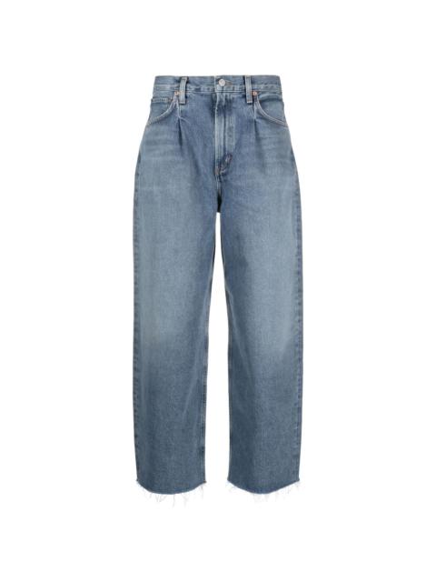 Dagna high-rise straight-leg jeans