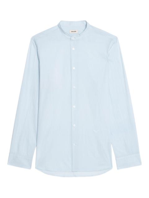 Zadig & Voltaire Officier Voile cotton shirt