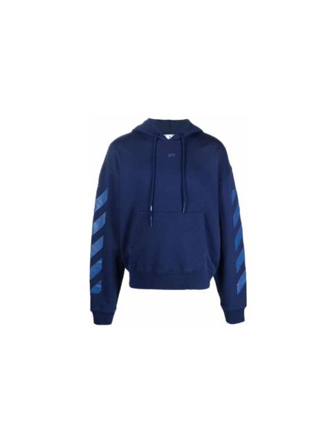 Off-White Off-White Arrow Pattern Logo Stripe Version Blue OMBB037F21FLE0074545