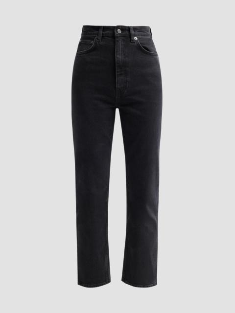 ANINE BING Women's Jane High-Rise Slim Jeans - Vintage Black