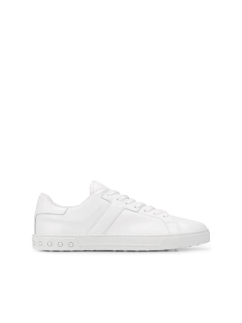 Tod's leather lace-up sneakers