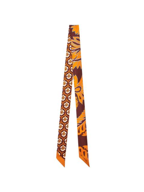 maxi Paisleyina silk scarf