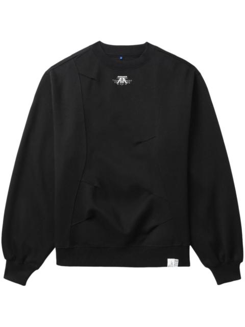 ADER error appliquÃ©-detail sweatshirt