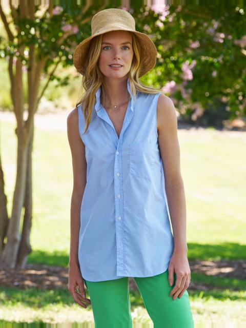 Frank & Eileen Sleeveless Layering Button-Up Shirt