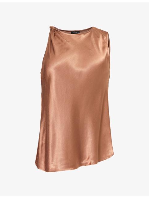 Rails Robin Twist Shoulder Strap Satin Tank Top