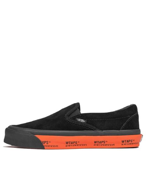 Vans Vans WTAPS x Classic Slip-On LX 'Black Orange' VN0A45JK20E1