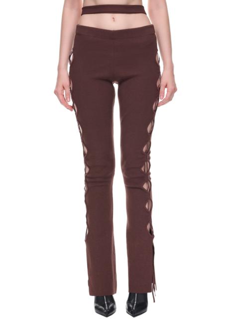 ANDREĀDAMO Knit Cut-Out Pants