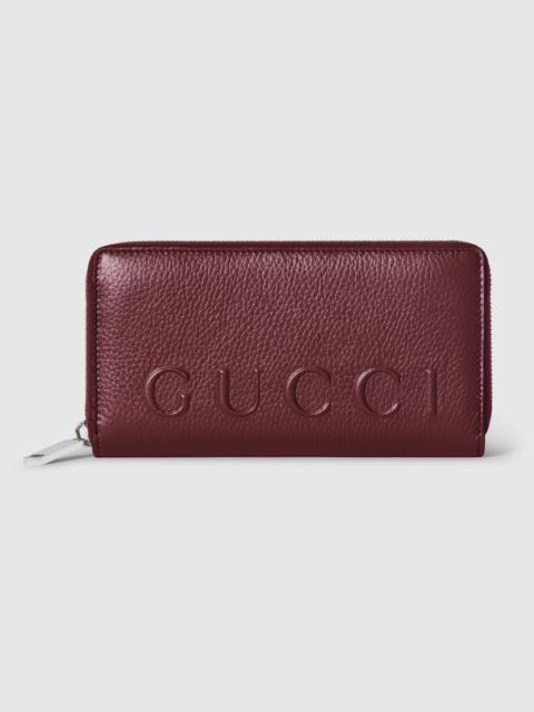 GUCCI Zip around wallet with logo