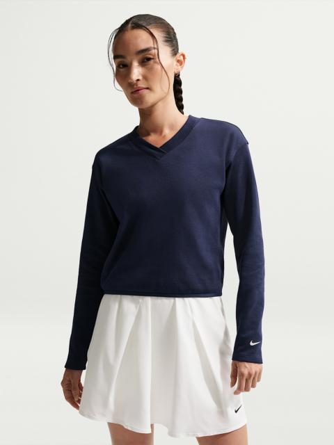 Nike Nike Women's V-Neck Long-Sleeve Golf Top