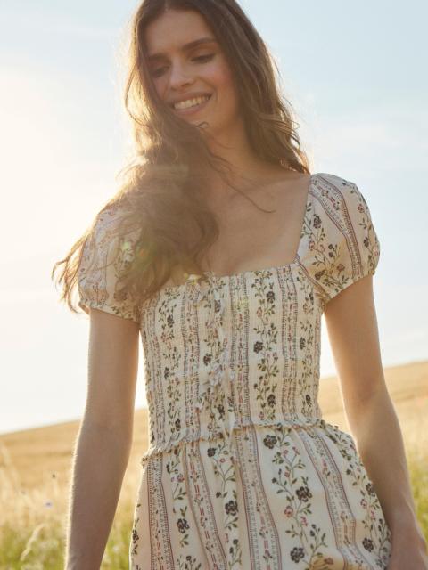 Hill House Home The Aster Nap Dress - Kelmscott Ribbon Stripe