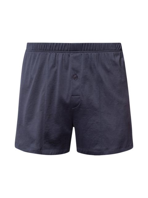 HANRO Cotton Sporty Button Fly Cotton Boxer