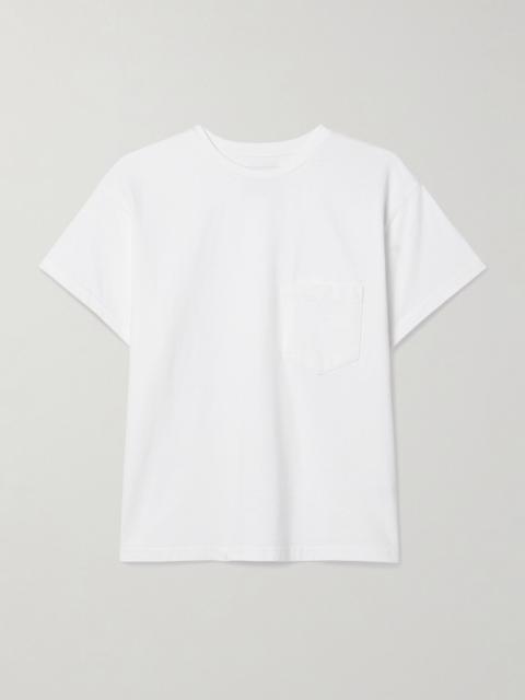 Citizens of Humanity + Argent Maybelle cotton-jersey T-shirt White