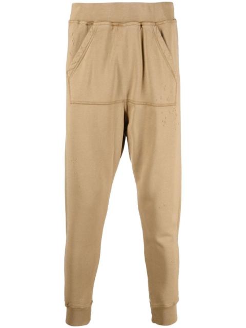 DSQUARED2 tapered cotton track pants