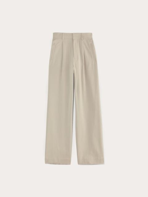 EVERLANE THE DRAPER PLEATED PANT IN BUTTERSMOOTH
