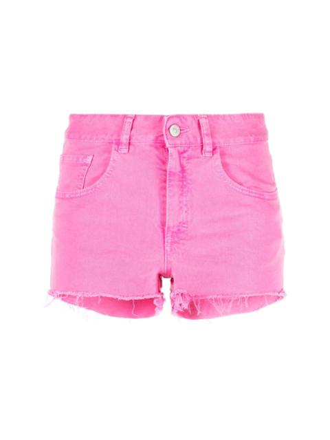 MM6 Maison Margiela mid-rise mini denim shorts