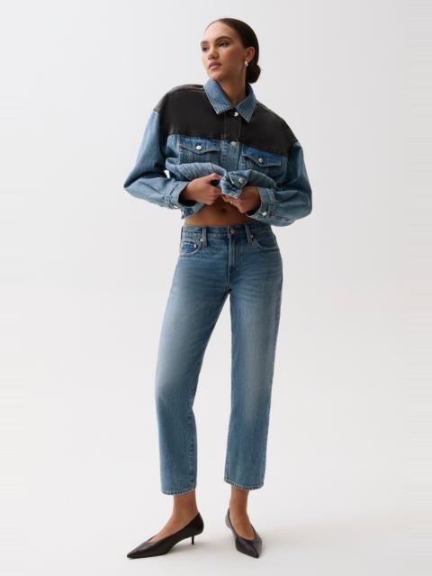PISTOLA ISSA MID RISE RELAXED ANKLE STRAIGHT - METROPOLIS